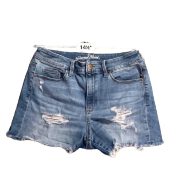 Universal Thread Distressed Denim Shorts | Size 8 | Casual Summer Staple | Free - Picture 6 of 8